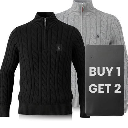Cashmere Cable Sweater (CLEARANCE) - Buy 1 Get 2
